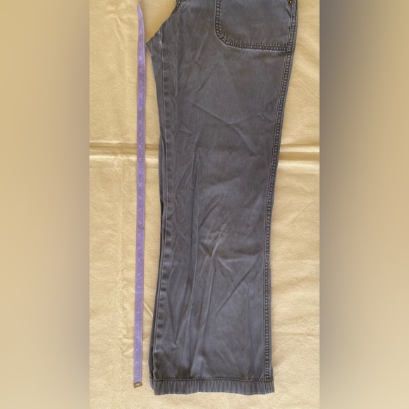Patagonia Organic Cotton Women's Slate Grey Straight Leg Pants Size 6 Casual - Picture 8 of 8